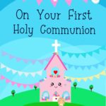 Niece First Holy Communion Card